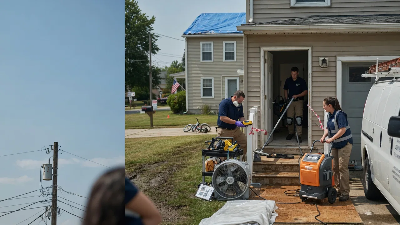 Water Damage Repair in Pinola, MS near me